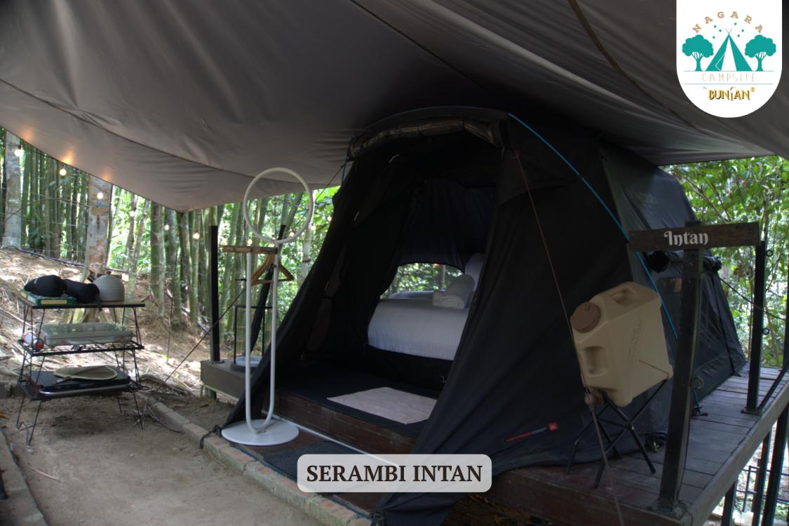Khemah Serambi at Nagara Campsite by Bunian