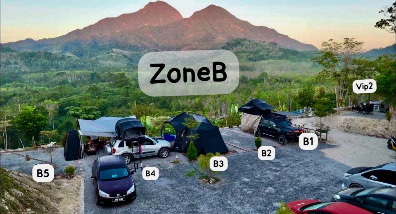 Camping Lot - Zone B at Pahat Hill Campsite