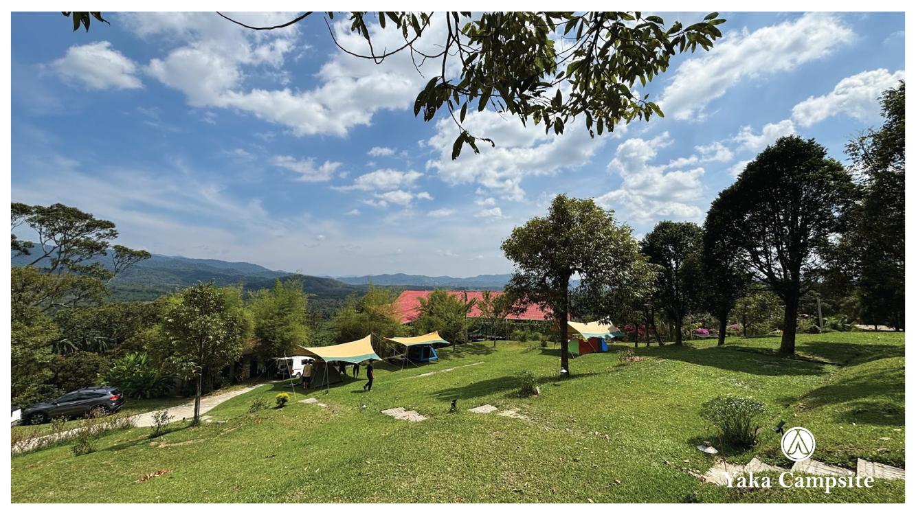 Terrace Zone (Right) at YAKA Campsite