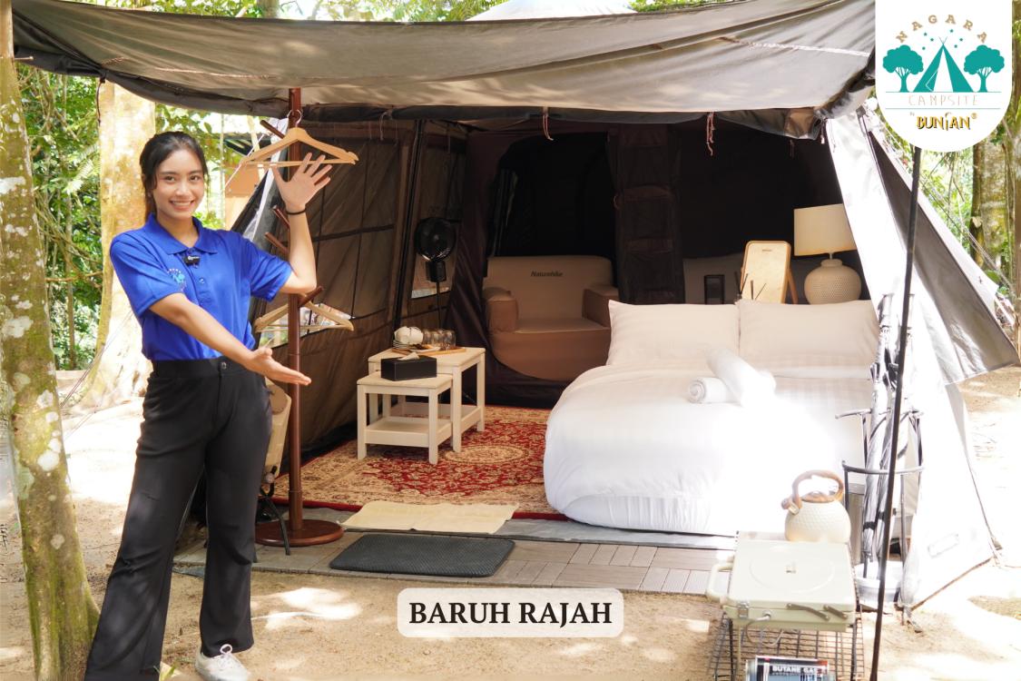 Khemah Baruh at Nagara Campsite by Bunian