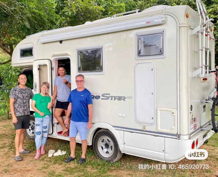 Caravan Camping C1,C2 (20ft x 40ft) at Laman Eden Campsite Kepis
