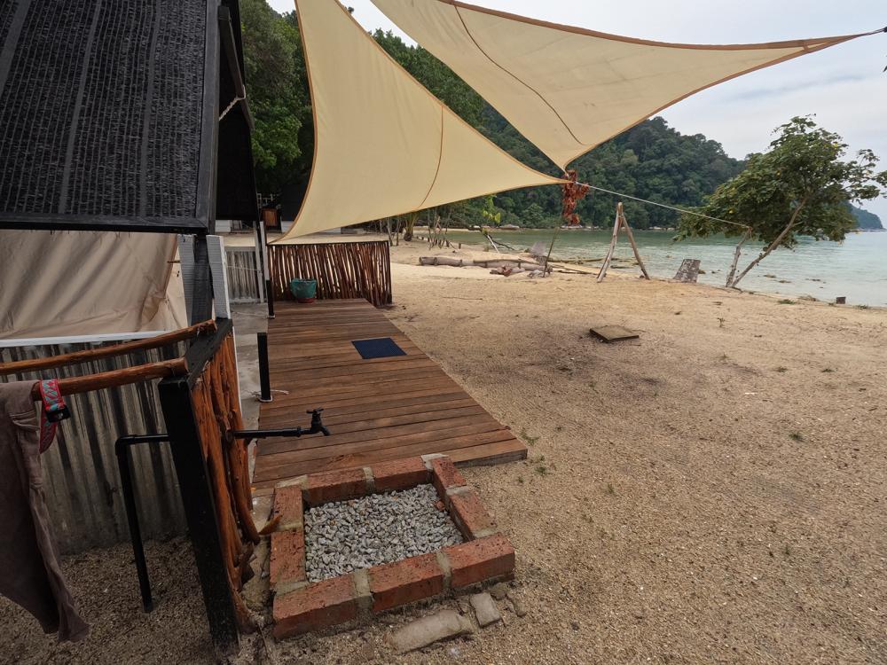 Seaview Glamping With Breakfast at Juita Glamping Perhentian